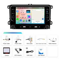 Hikity pour VW/PASSAT/GOLF/TIGUAN/SAGITAR/JETTA/MAGOTAN 7 "4 + 64G Android autoradio stéréo sans fil Carplay/Android Auto/WiFi/GPS