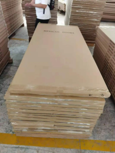 Puerta Interior Moderna de PVC y Madera <span class=keywords><strong>Formica</strong></span> con Imprimación Blanca para Uso Doméstico - Product Image 4