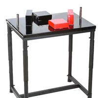 Table de lutte des bras professionnelle de qualité compétition, plateforme robuste, équipement d'entraînement pour les tournois de club et la pratique quotidienne en salle de sport