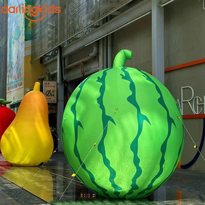 Ensemble de décorations géantes gonflables en forme de pastèque et de fruits pour les festivals de la pastèque, les événements de <span class=keywords><strong>cueillette</strong></span> en <span class=keywords><strong>verger</strong></span> et les fêtes estivales en plein air - Product Image 4