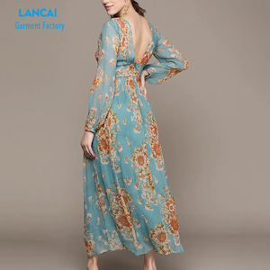 Clothing Manufacturers Custom Women's Plus Size Clothing Dresses Fashion Girls Elegant Ladies Casual Dresses - Product Image 2