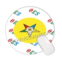 Nouveau tapis de souris rond Iota Phi Lambda Sorority, base en caoutchouc antidérapante, tapis de bureau, surface lisse, tapis de souris pour ordinateur, accessoire pour la maison