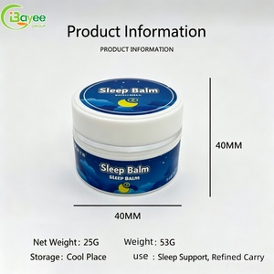 Premium Natural Sleep Balm Mild Plant Solid Perfume Improves Insomnia & Light Sleep Portable Calming Scent Balm for Night Rest - Product Image 3