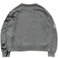 Impression personnalisée Stone Washed chandails sérigraphie pull tricoté mode hommes vêtements pull en tricot hommes