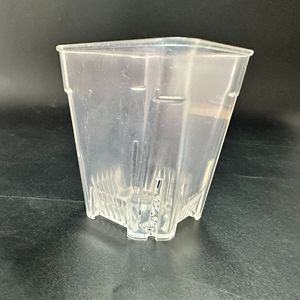 Injection Molded <b>Plastic</b> Oval <b>Cup</b> 9x6.5x9.8cm PpAbs Material For Drinkware Use - Product Image 2