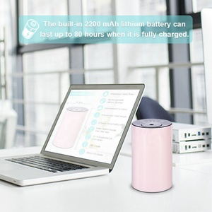 Máy Khuếch Tán Hương Thơm Xe Hơi <span class=keywords><strong>Mini</strong></span> Pod Không Chứa BPA Logo Tùy Chỉnh Màu Hồng Máy Khuếch Tán Máy Phun Sương Hương Liệu Không Thấm Nước Cho Tinh Dầu - Product Image 2