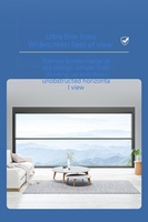 Ventana Corredera Automática Eléctrica T6 de Aleación de Aluminio, Horizontal, Insonorizada, Aislante Térmico y Resistente al Viento, para Exteriores, Hoteles y Salas de Estar