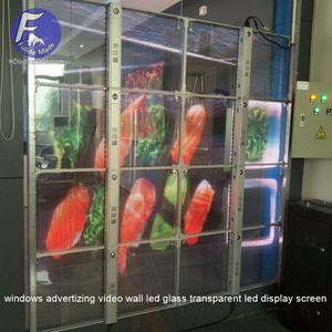 3D Transparente LED-Display 2020 Neue Ankunft P 3,91 Hd Video Werbung led Video Wand - Product Image 4