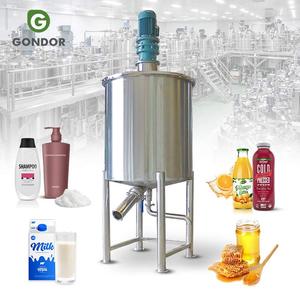 Tanque Mezclador de Acero Inoxidable SS316 de 150L para Jabón Líquido, Equipo de Mezcla y Almacenamiento con Calentamiento para Jugos - Product Image 1