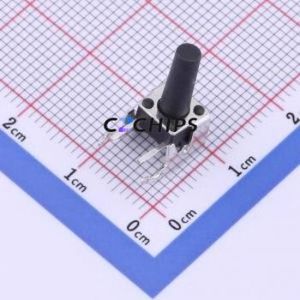 KH-6X6X13H-ZJ Tactile Switch Through hole Component (THT) Switch 7.5mm 6mm 13mm With Bracket - Product Image 1