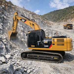 รถขุดตีนตะขาบ Caterpillar 336D มือสอง ขนาด 36 ตัน เครื่องขุดไฮดรอลิกหนัก CAT 336D สำหรับงานเหมืองหินและงานดิน - Product Image 1