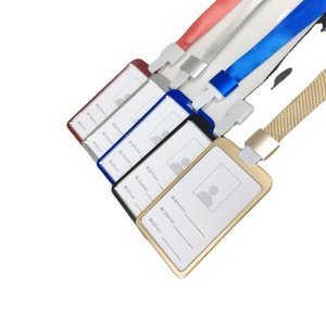 Hot Bán Biểu Tượng Tùy Chỉnh Màu Đỏ Dệt Phẳng Dây Kim Loại Có Thể Tháo Rời An Toàn Khóa Máy Ảnh Điện Thoại Di Động Dây Buộc Dây - Product Image 6