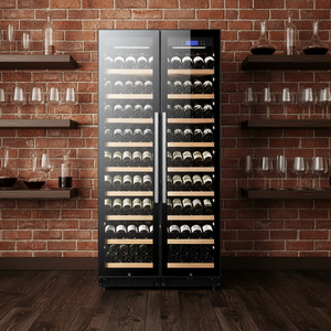 Single Temperature Eco-friendly Extendable Wine Refrigerator Modern Metal Glass Liquor Display <b>Cabinet</b> for Home Hotel Restaurant - Product Image 1