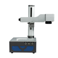 Mesin Laser Uv 20w dengan maks/Raycus/Jpt sumber Laser Mini mesin penanda Laser 2d 30w 50w 60w