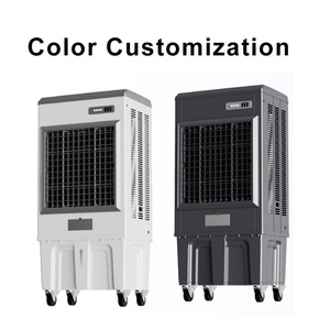 Ventilateur de climatisation portable en métal, refroidisseur d'air, 80x59x155cm, évaporatif, avec hauteur 150/160/170cm, pour <span class=keywords><strong>garage</strong></span> commercial, industriel - Product Image 3