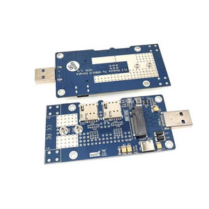 محول NGFF(<span class=keywords><strong>M</strong></span>.2) إلى USB 3.0 مع طاقة إضافية وفتحة بطاقة SIM Nano مزدوجة لوحدات 3G/4G/5G لـ EM12-G L860-GL RM520 RM502 - Product Image 4