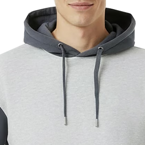 Men's Splicing Two Pieces Hoodie Men's Long Sleeves Hoodie Pullover High Quality Men's Hoodie - Product Image 6