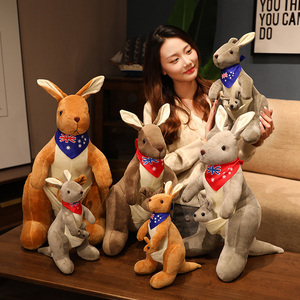 Mignon bébé et <span class=keywords><strong>maman</strong></span> Animal en peluche <span class=keywords><strong>kangourou</strong></span> Promo personnalisé peluche jouets en peluche <span class=keywords><strong>kangourou</strong></span> cadeaux de fête des - Product Image 4