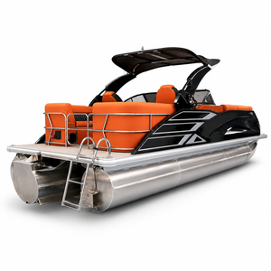 Bateau ponton de luxe Kinocean S22A de 22 pieds, pour la pêche, les fêtes en famille, en aluminium, certifié CE - Product Image 4