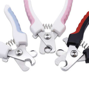 Tijeras de Acero Inoxidable Ecológicas para el Cuidado de Mascotas con Mango de Goma PP, Cortauñas para Animales Pequeños, Gran Venta - Product Image 5