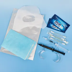 Clinique dentaire kit de blanchiment des dents logo privé vente en gros professionnel de haute qualité