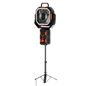 New Design Outdoor Ventilador Recargable <b>Desk</b> Remote Control Fan Cooler with Lamp 20000mAh Portable <b>Electric</b> Fan air Cooling Fan - Product Image 4