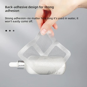 20PCS Adhesive Fiberglass Mesh Tape Waterproof Grid Patch Floor Drain <b>Sticker</b> Adhesive <b>Sticker</b> for Masking Surface Repair - Product Image 6