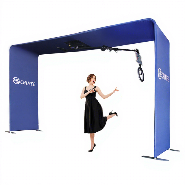 Dancing Party Video 360 Photo Booth 360 Photobooth Rotating Machine Selfie Magic 360 Photo Booth Overhead with Flight case