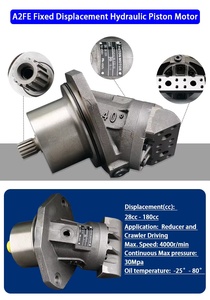 Meilleur prix A10FE18/52W-VPH66N001 Pompe à pistons axiaux à cylindrée fixe Moteur A10FE28/52L-VCF16N003 Moteurs hydrauliques - Product Image 4