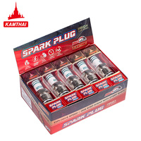Bougies d'allumage pour moto KAMTHAI 70cc, pour Bajaj Three Wheeler, Vespa Piaggio, pour Honda cd 70, bougie d'allumage YB100