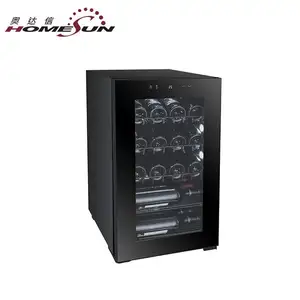 Wholesale 20 bottles compressor wine fridge oem, refrigerated wine dispenser