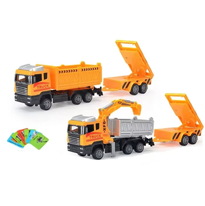 Costruzione camion giocattolo diecast in metallo modello di <span class=keywords><strong>auto</strong></span> - Product Image 4