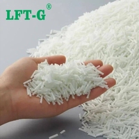 LFT-G serat kaca panjang benturan tinggi diperkuat Nylon6 PA6 LGF50 Harga PA6 Gf30 Pellet untuk bagian otomatis injeksi