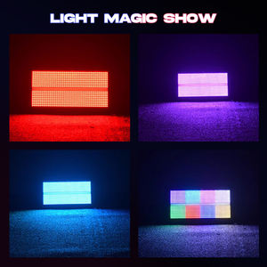 Aura Pulse 190 - <span class=keywords><strong>Lumière</strong></span> de scène LED Wash Strobe 190W, <span class=keywords><strong>lumière</strong></span> de scène professionnelle à matrice, DMX512, DJ, bar, fête, mariage, concert, théâtre, club - Product Image 3