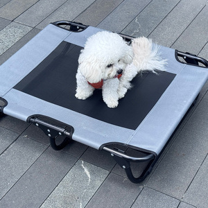 SANQIANG lit de camp pour animaux de compagnie Ventilation lit pour chien pliable hors du sol lit pour animaux de compagnie surélevé pour cochons d'Inde Hamsters et chatons - Product Image 2