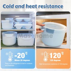 Office School Plastic Microwaveable Food Container Rice Cooker Microwavable Bowls <b>Lunch</b> <b>Box</b> - Product Image 6