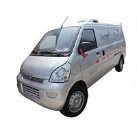Camion frigorifique électrique Wuling haute efficacité grande capacité 41,86 kWh, châssis en acier, 2 places, batterie CATL, véhicule utilitaire électrique, autonomie 201-300 km