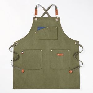 Delantal sin Mangas para Trabajo, Resistente y Lavable, con Logotipo Personalizado Bordado o Impreso, para Uso en Bares, Coctelerías y Cafeterías - Product Image 1