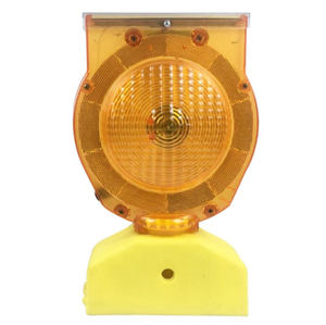 Lampe de signalisation routière à LED ambre clignotante, feu de signalisation solaire clignotant, vente chaude aux États-Unis - Product Image 5