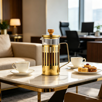Vente directe d'usine : Moulin à café, Cafetière à piston, Presse à café française à double paroi isolée
