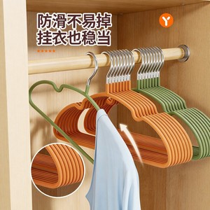 Clothes Hanger Thickened Anti-Slip Shoulder Design For Adults Dorm Students Wardrobe Use - Product Image 3