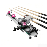 Nouvelles machines à tourner approuvées 7075a/d à vitesse variable et améliorées pour la réparation de queues de billard, de snooker et de pool