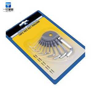 Jeu de clés hexagonales dix pièces de haute qualité Buggy de vélo métrique bricolage finition chromée clé à douille personnalisable OEM - Product Image 6