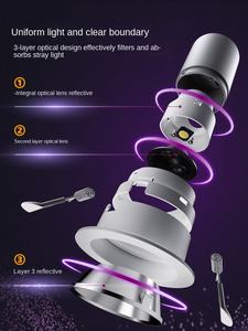 <span class=keywords><strong>Philips</strong></span> – projecteurs intégrés pour la maison, éclairage de salon sans propriétaire, plafonnier led, éclairage de couloir anti-éblouissement - Product Image 5