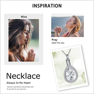Kristal gözyaşı Urn kolye paslanmaz çelik Rhinestone Trendy anıt takı kadın erkek <span class=keywords><strong>Ashes</strong></span> Human için insan Pet külleri - Product Image 2