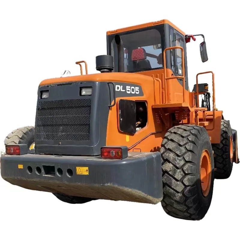 รถตักล้อยาง Doosan DL505 ราคาดีที่สุดใช้เครื่องจักรก่อสร้างรถตักล้อยางคุณภาพสูงราคาต่ํากว่าของซัพพลายเออร์จีน