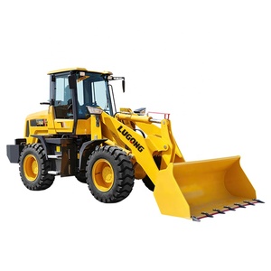 LUGONG LG940 2.5ton завод OEM шарнирный фермерский строительный CE фронтальный мини-колесный погрузчик для продажи - Product Image 1