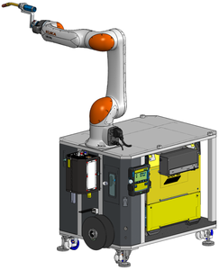 Tự động Máy hàn robot 6 trục hàn robot MIG theo dõi CO2 hàn robot - Product Image 4