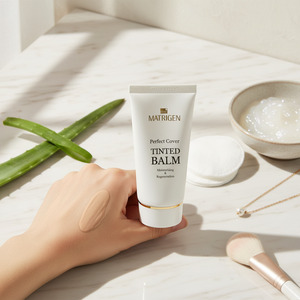 MATRIGEN Baume Teinté BB Crème Teint Naturel Fond de Teint Éclaircissant Blanchissant Protection Solaire Couvrant les Imperfections et les Pores Cosmétique Coréen - Product Image 3