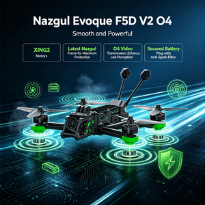 Modelo de entrenamiento RC Mini F5D V2, piezas de construcción BLITZ Mini F7 FC E55 ESC 2207 1750KV 6S ELRS 2.4G Nano Receptor Equipo FPV - Product Image 3